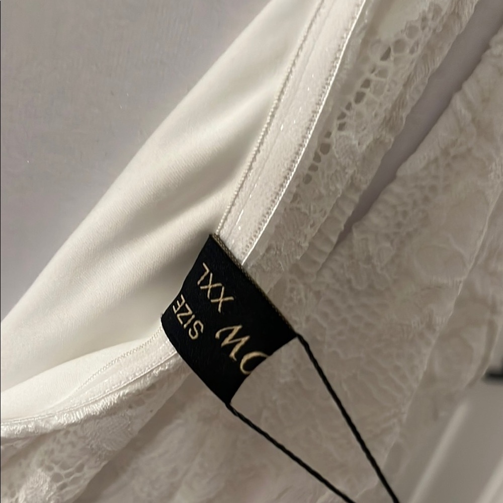 Gifted to Joss 🥰 Elegant One-Shoulder White Gown - Picture 15 of 16